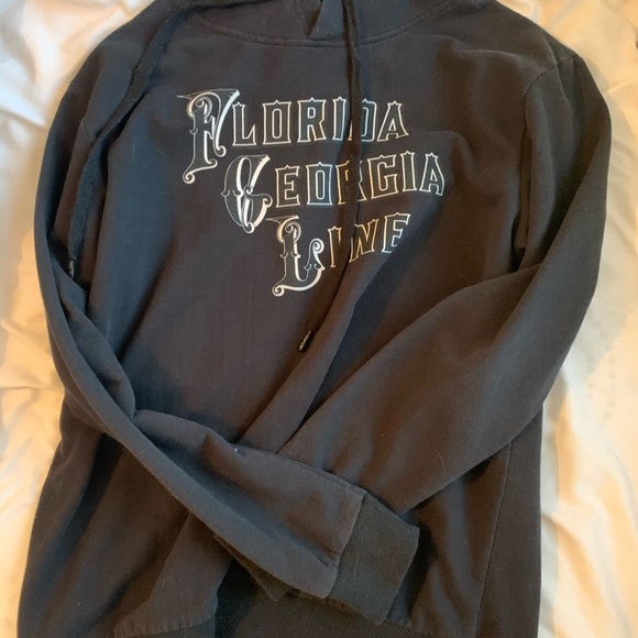 Hot Topic Tops - Black FGL Hoodie